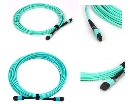 12F MPO MTP OM3 Cable for High Density, Plug and Play Data Center Aggregation