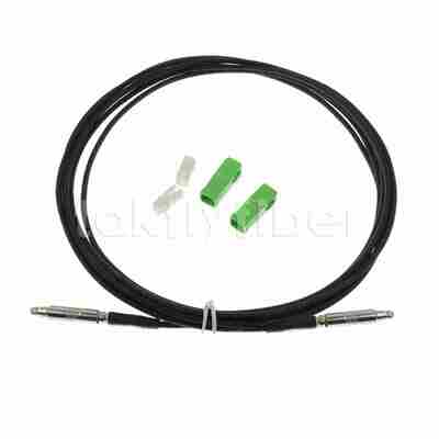 CPR Rated SC Pushable FTTH Drop Cable Fiber Optic Patchcord with 3.0mm TPU Jacket and G657A2 Fiber