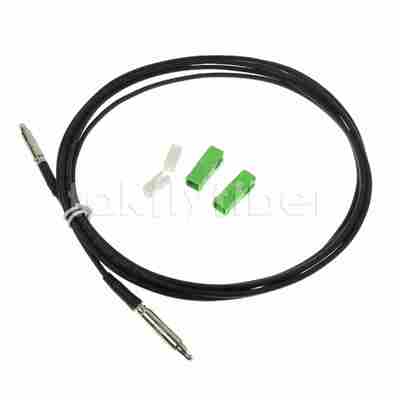 FTTH Through Wall Pullable Pre-connectorized SC bullet connector Fiber optic patch cord