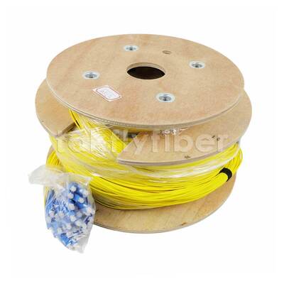 48 Cores G657A OS2 Pre-terminated Breakout Fiber Patch Cable for High-Density Connectivity