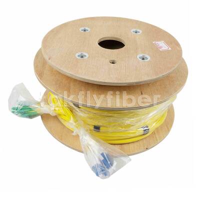 48 Cores High Density Fiber Optic Breakout Cable with LSZH Sheath Multi-Fiber Cable Assemblies