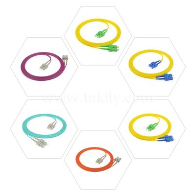 Fiber Optic Patchcord LC/Sc/FC/St Singlemode/Multimode Upc/APC Simplex/Duplex Jumper for FTTH Data Center Telecom
