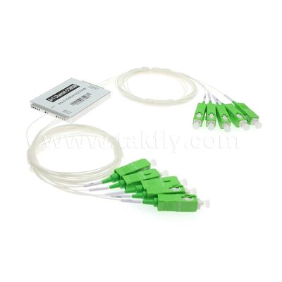 CCWDM 8+1Channel Compact Coarse Wavelength Division Multiplexer G657A1 Fiber Optic for Data Center FTTX