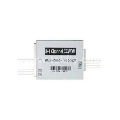 CCWDM 8+1Channel Compact Coarse Wavelength Division Multiplexer G657A1 Fiber Optic for Data Center FTTX