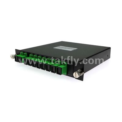 CWDM 8+1Channel MUX+DEMUX LGX Module Fiber Optic for Data Center FTTX