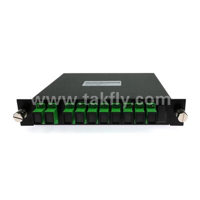 CWDM 8+1Channel MUX+DEMUX LGX Module Fiber Optic for Data Center FTTX