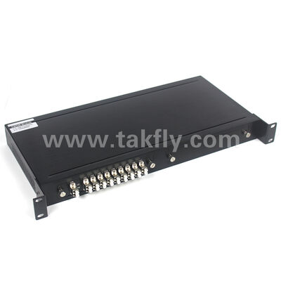CWDM 8+1Channel MUX+DEMUX LGX Module Fiber Optic for Data Center FTTX