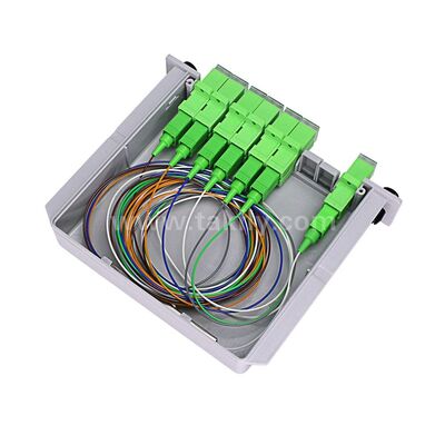 Fiber Optic PLC Splitter LGX Singlemode G657A SC APC/UPC for Data Center Telecom FTTx