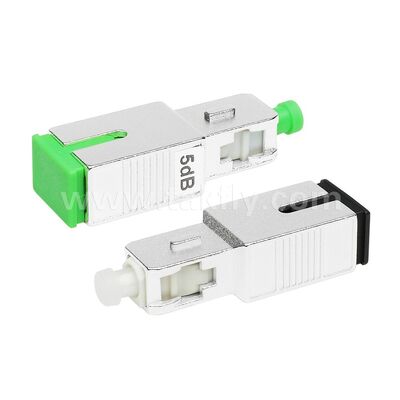 OEM Fiber Optical Attenuator Fixed LC/SC/ST/FC SM/MM UPC/APC Male/Female for Data Center FTTX