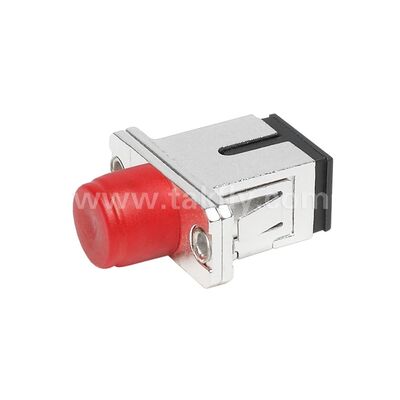 Fiber Optic Coupler FC-SC Simplex Metal Hybrid Adapter Female/Female for Data Center Telecom FTTX