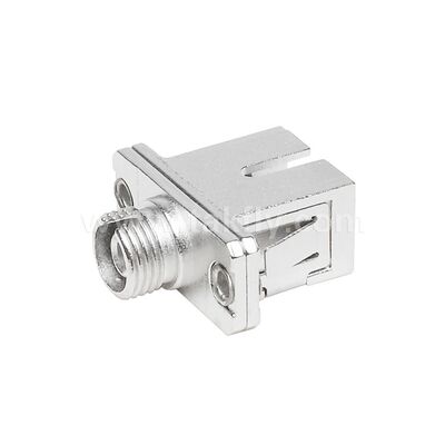 FC-SC Coupler Simplex Metal Hybrid Adapter Female/Female Fiber Optic for Data Center Telecom FTTX