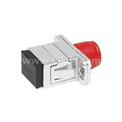 Fiber Optic Coupler FC-SC Simplex Metal Hybrid Adapter Female/Female for Data Center Telecom FTTX