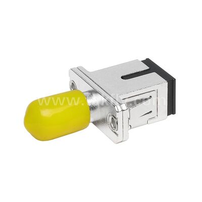 ST-SC Coupler Simplex Metal Hybrid Adapter Female/Female Fiber Optic for Data Center Telecom FTTX