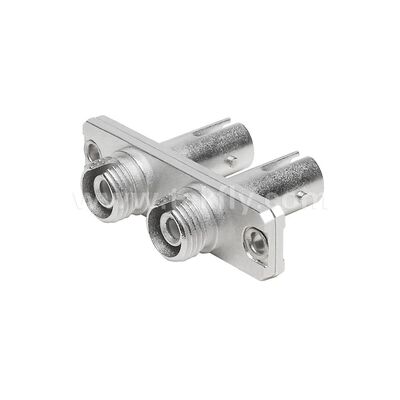 FC-ST Coupler Duplex Metal Hybrid Adapter Female/Female Fiber Optic for Data Center Telecom FTTX