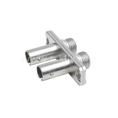 FC-ST Coupler Duplex Metal Hybrid Adapter Female/Female Fiber Optic for Data Center Telecom FTTX