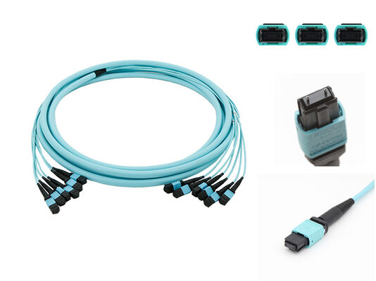 MPO MTP Multi-Core Pre-terminated Fiber Patch Cord for High-Density Data Center Applications