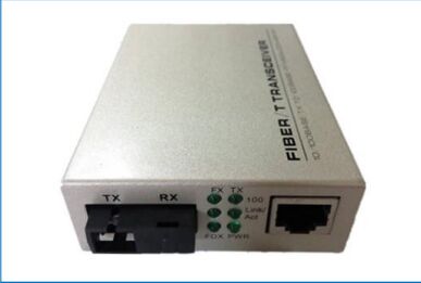 SC Simplex/Duplex 10/100/1000Base-TX to 1000Base-FX Fiber Optic Media Converter with LFP