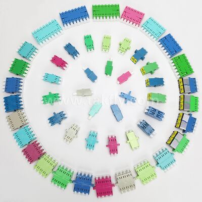LC Simplex/Duplex Adapter with Zirconia Sleeve