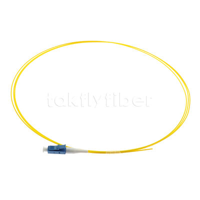 LC Simplex Single Mode Fiber Optic Pigtail – 1m 2m 3m Lengths, 0.9mm Tight Buffer