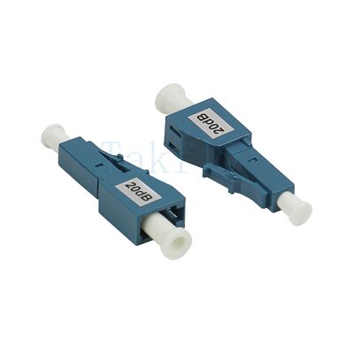 LC Male to Female Fiber Optic Attenuator – Inline Fixed Type for Single Mode / Multimode