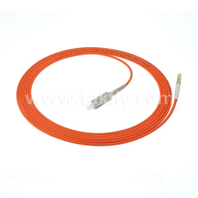 LC-SC Patch Cord Singlemode / Multimode, Simplex & Duplex (1 Core 2 Core) Fiber Optic Jumper Cable