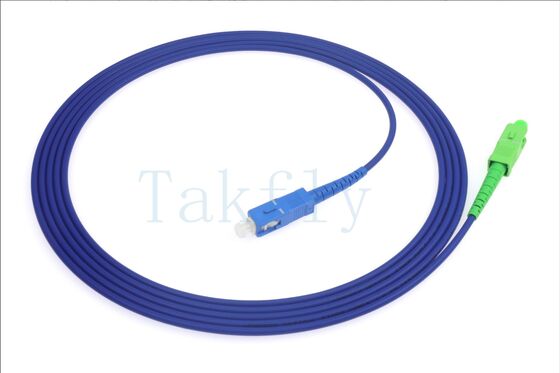 Armored Fiber Patch Cable | Stainless Steel Tube & Kevlar Reinforced | Bend-Insensitive for FTTH, Data Center & Industrial Networks