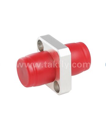 FC Simplex Metal Adapter – Square Type , Low Insertion Loss Fiber Optic Coupler for Cable & Equipment Connection