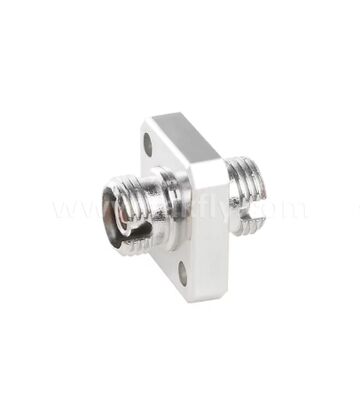 FC Simplex Metal Adapter – Square Type , Low Insertion Loss Fiber Optic Coupler for Cable & Equipment Connection