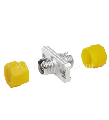 FC Metal Adapter – Rectangle Type ,Low Loss FC Coupler for Fiber Optic Cabling