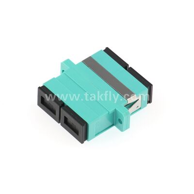 SC Adapter SM/MM, Duplex Flange Option, -40~85℃, 0.2dB IL