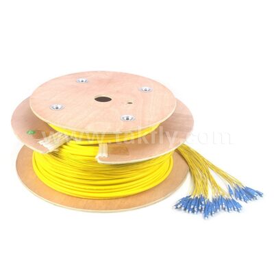 Fiber Optic Patch Cords 48Cores SC-SC Pre-terminated Breakout Patchcord for Telecom Data Center