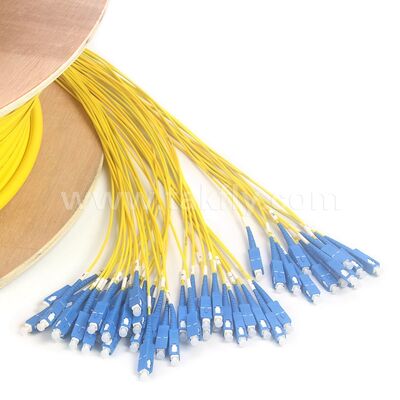 Fiber Optic Patch Cords 48Cores SC-SC Pre-terminated Breakout Patchcord for Telecom Data Center