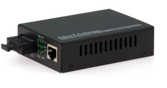 10-100-1000M Dual Fiber Single mode Smart Media Media Converter—— High Performance & Efficiency