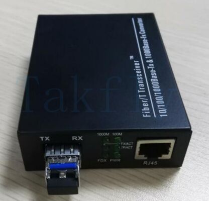 10/100/1000M Auto-Negotiation Media Converter,Low-Temperature-Rise Chip, No Cooling Fan,Reliable Fiber to Ethernet Conversion