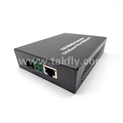 10G Gigabit Unmanaged Fiber Media Converter,Cost-Effective Workgroup Network Expansion,Isolated Protection & Easy Maintenance