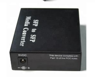 10-100-1000M SFP to SFP Media Converter