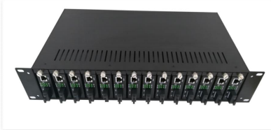 14 Slot Media Converter Rack mount Chassis a standard 19-inch 2U height rack-mount chassis