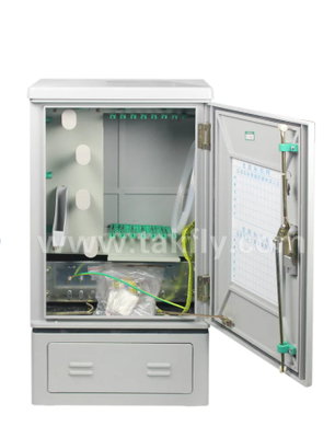 96-Core Fiber ODF Cabinet – Floor Type, for Backbone & Wiring Cable Nodes, with Flexible Fiber Connection