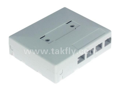 FTTH Desk Box 4 ports Desk Mounted For Network Telecommunication & LAN/WAN From China