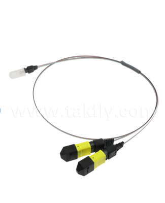 MTP-16CH-FA Fiber Array Assembly – MTP Connector to 16-Channel V-Groove Fiber Array, Low Insertion Loss, for High-Speed Optical Transceivers & CPO/Data Center Applications