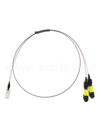 MTP-16CH-FA Fiber Array Assembly – MTP Connector to 16-Channel V-Groove Fiber Array, Low Insertion Loss, for High-Speed Optical Transceivers & CPO/Data Center Applications