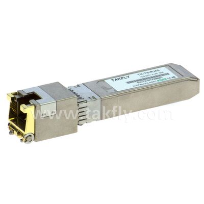 1000BASE-T Copper SFP Transceiver with 1.25Gbps Speed, 100m Range, and Low EMI