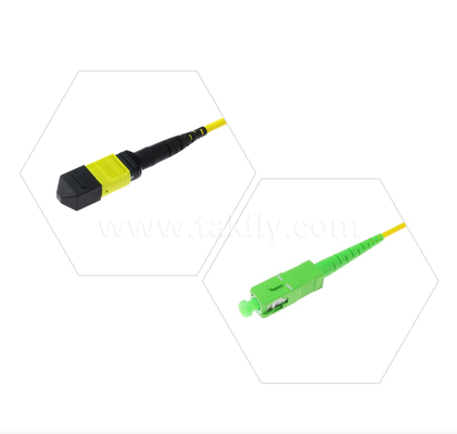 1×8 MPO/MTP to SC/APC PLC Splitter – Single-Mode, 1×8 Configuration, MPO Input to 8× SC/APC Outputs, Low Insertion Loss, for FTTx / PON / CATV / Data Center High-Density Fiber Distribution