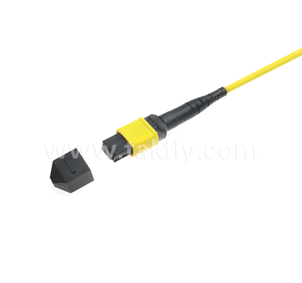 Armored MPO/MTP Patch Cord – Robust Metal Sheath, Prevents Rodent Damage & Crushing, for FTTA / Industrial / Mining