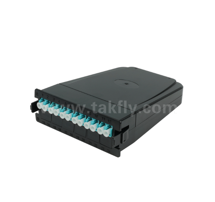 MPO/MTP to LC Pre-terminated Cassette Module – 12-Core or 24-Core, LC Duplex Front Panel, Dual MPO Rear Adapters, Plug-and-Play for High-Density Data Center Cabling