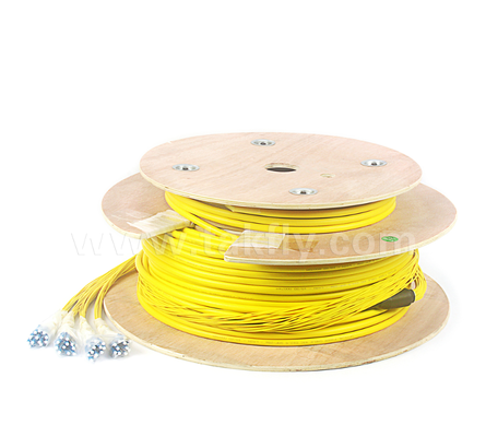 48-Core LC-LC Pre-terminated Breakout Patch Cord – High-Density, Custom Breakout Configurations (Bare Fiber / 0.9mm / 2.0mm / 3.0mm), for Data Center & Indoor/Outdoor Applications