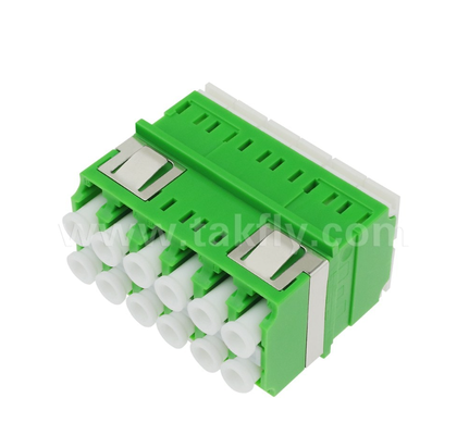 12‑Port High‑Density LC‑LC Adapter – 12‑Core, Multi‑Channel Data Transmission, Low Insertion Loss, for Data Center & High‑Speed Fiber Networks