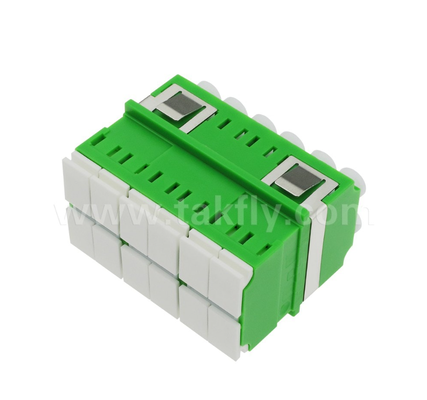 12‑Port High‑Density LC‑LC Adapter – 12‑Core, Multi‑Channel Data Transmission, Low Insertion Loss, for Data Center & High‑Speed Fiber Networks
