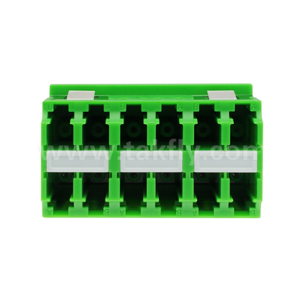 12‑Port High‑Density LC‑LC Adapter – 12‑Core, Multi‑Channel Data Transmission, Low Insertion Loss, for Data Center & High‑Speed Fiber Networks