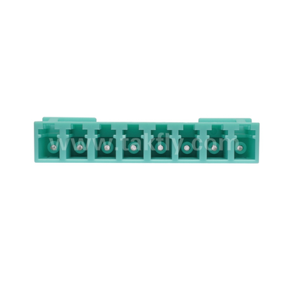 LC 8‑Way Adapter – 8‑in‑1 LC Duplex, High‑Density Fiber Adapter, Low Insertion Loss, for Data Center & FTTx High‑Density Patching